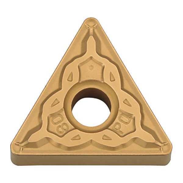 Triangle Turning Insert, Triangle, 3/8 in, TNMG, 0.0312 in, Carbide