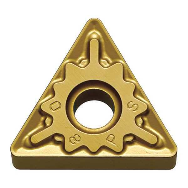 Triangle Turning Insert, Triangle, 1/2 in, TNMG, 0.0156 in, Carbide