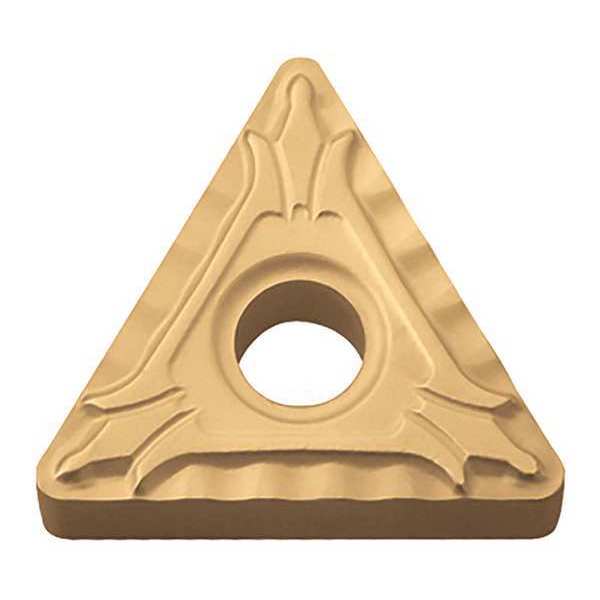 Triangle Turning Insert, Triangle, 3/8 in, TNMG, 0.0312 in, Carbide