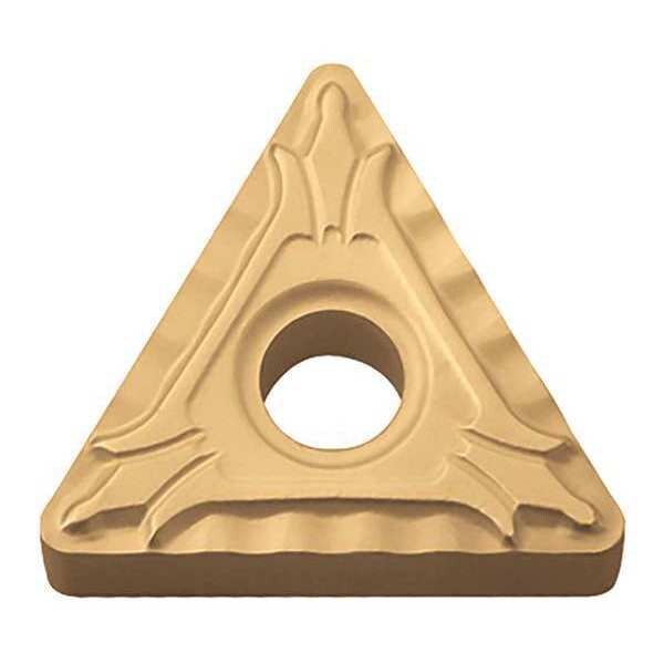 Triangle Turning Insert, Triangle, 3/8 in, TNMG, 0.0156 in, Carbide