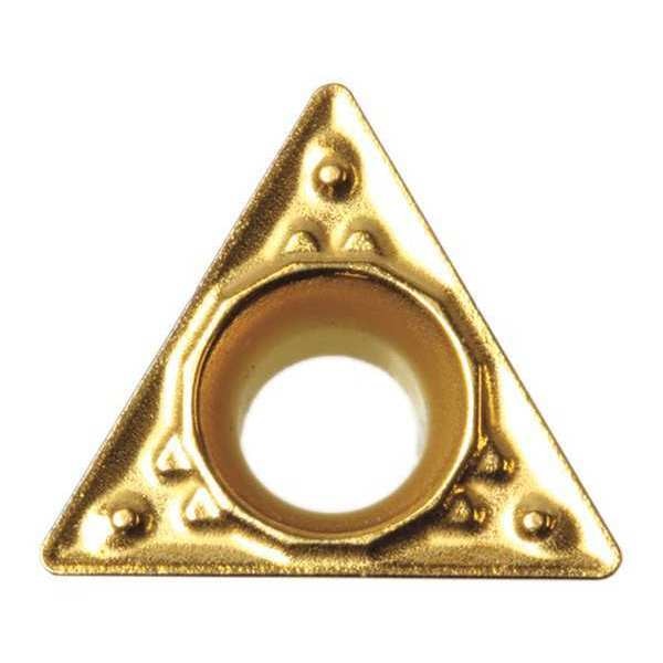 Triangle Turning Insert, Triangle, 3/8 in, TPMT, 0.0312 in, Carbide