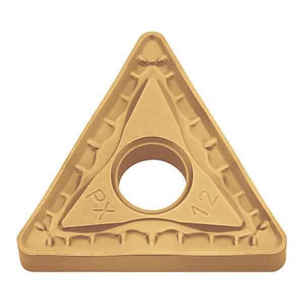 Triangle Turning Insert, Triangle, 3/8 in, TNMM, 0.0468 in, Carbide