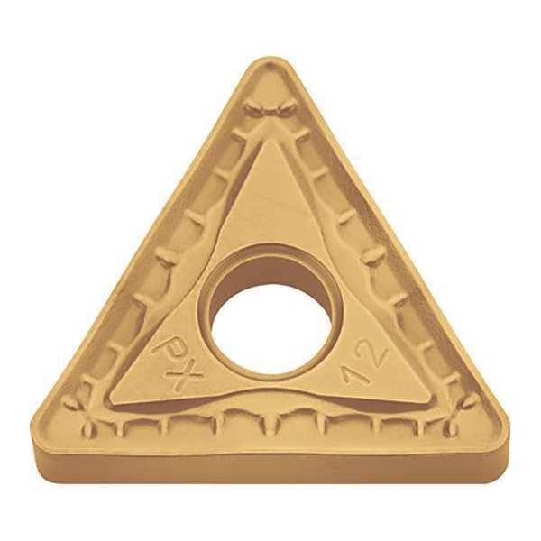 Triangle Turning Insert, Triangle, 3/8 in, TNMM, 0.0312 in, Carbide