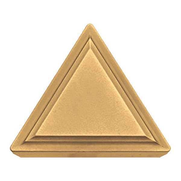 Triangle Turning Insert, Triangle, 1/4 in, TPMR, 0.0312 in, Carbide