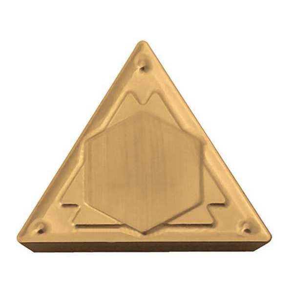 Triangle Turning Insert, Triangle, 1/4 in, TPMR, 0.0156 in, Carbide