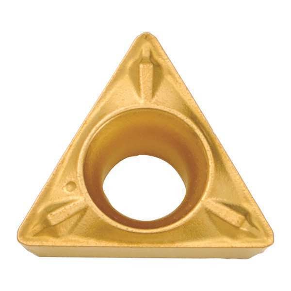 Triangle Turning Insert, Triangle, 1/4 in, TPMX, 0.0156 in, Carbide