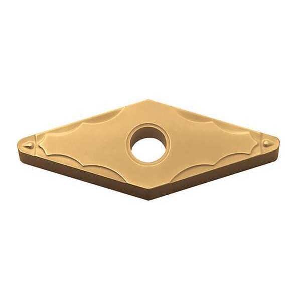 Diamond Turning Insert, Diamond, 3/8 in, VNMG, 35  Degrees, 1/64 in, Carbide