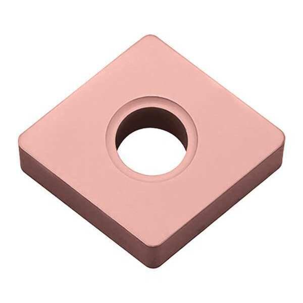 Diamond Turning Insert, Diamond, 1/2 in, CNMA, 80  Degrees, 1/32 in, Carbide