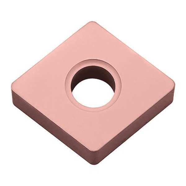 Diamond Turning Insert, Diamond, 1/2 in, CNMA, 80  Degrees, 3/64 in, Carbide