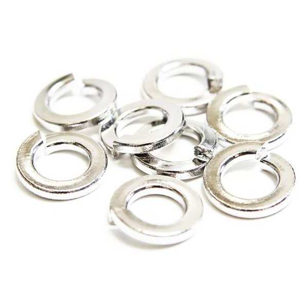 Split Lock Washer, Fits Bolt Size M10 316 Stainless Steel, NL-19 Finish, 50 PK