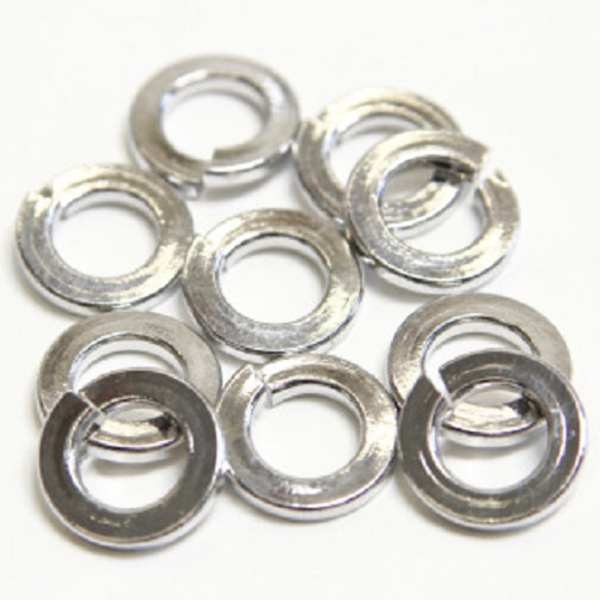 Split Lock Washer, Fits Bolt Size M10 316 Stainless Steel, NL-19 Finish, 50 PK