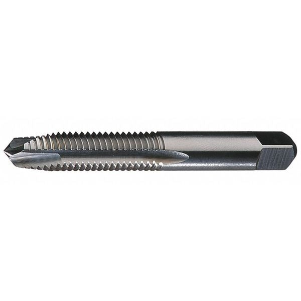 Spiral Point Tap, #12-28, Plug, UNC, 2 Flutes, Uncoated