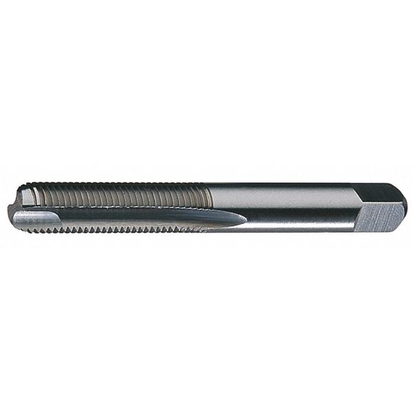 Spiral Point Tap, #0-80, Bottoming, UNF, 2 Flutes, Uncoated