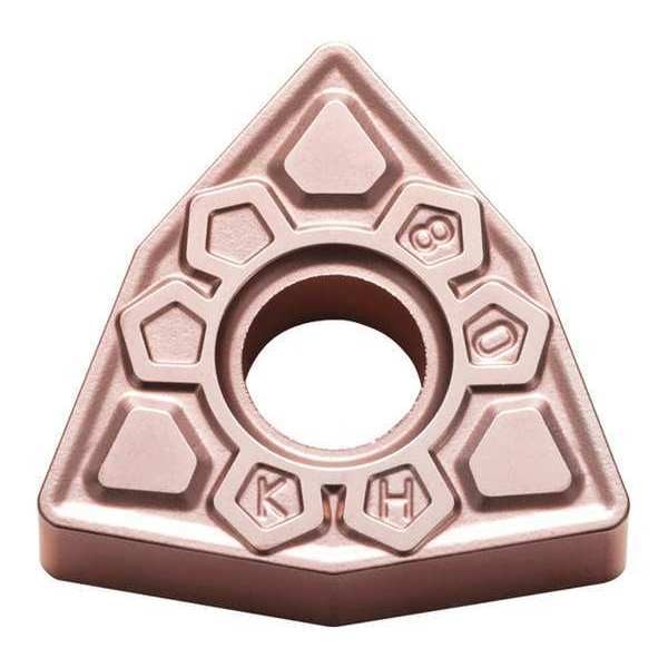 Turning Insert, Trigon, 1/2 in, WNMG, 3/64 in, Carbide