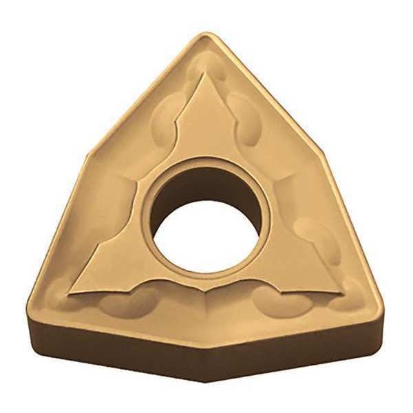 Turning Insert, Trigon, 3/8 in, WNMG, 1/64 in, Carbide