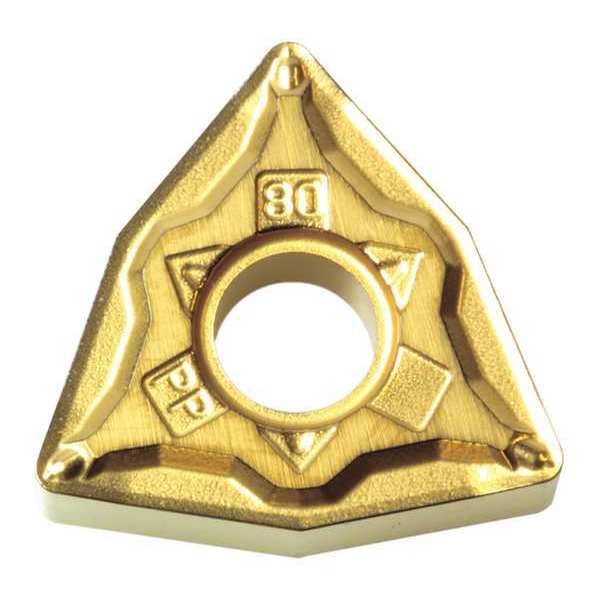 Turning Insert, Trigon, 1/2 in, WNMG, 3/64 in, Carbide