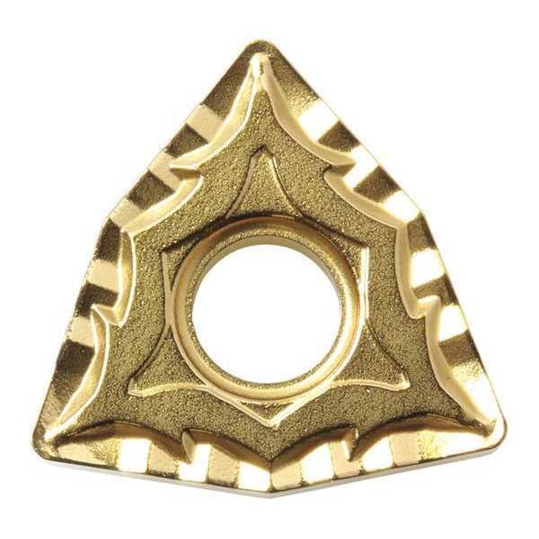 Turning Insert, Trigon, 1/2 in, WNMG, 1/64 in, Carbide