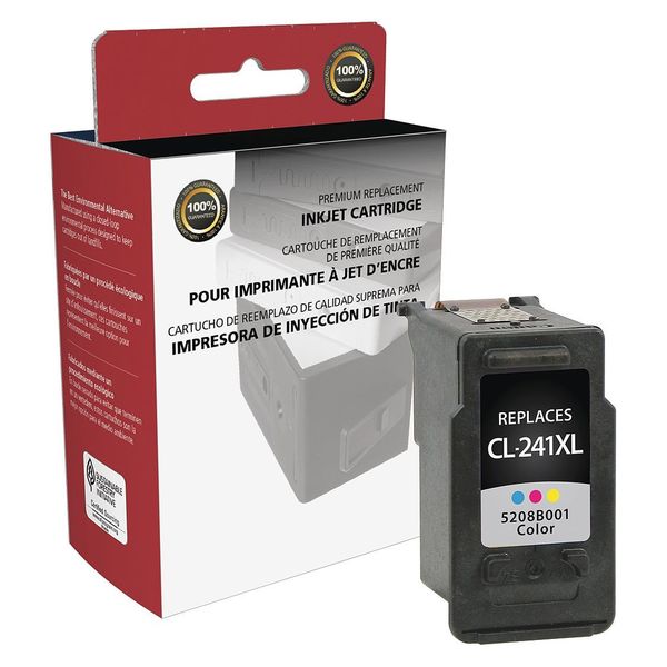 Ink Cartridge, Tri-Color, Remanufactured
