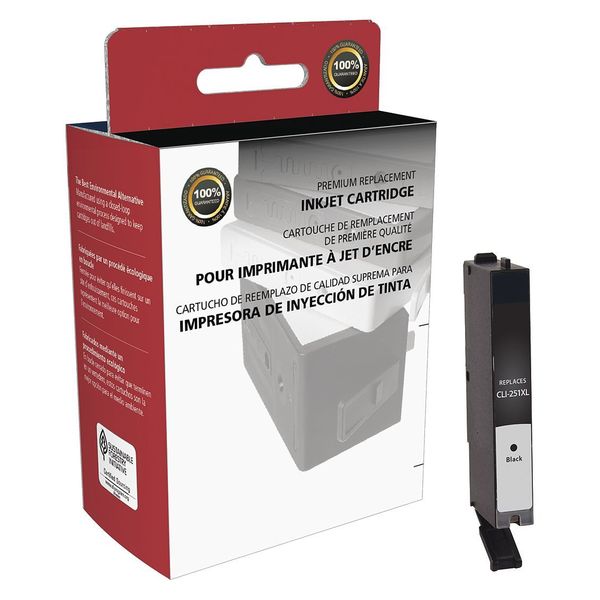 Ink Cartridge, Black, Remanufactured