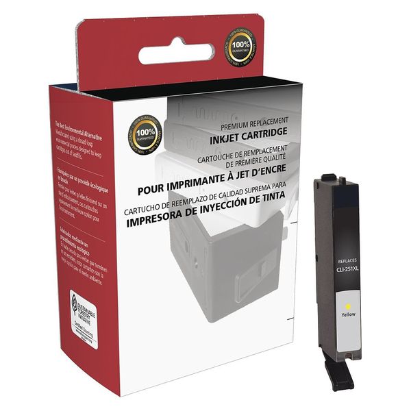 Ink Cartridge, Yellow, Remanufactured