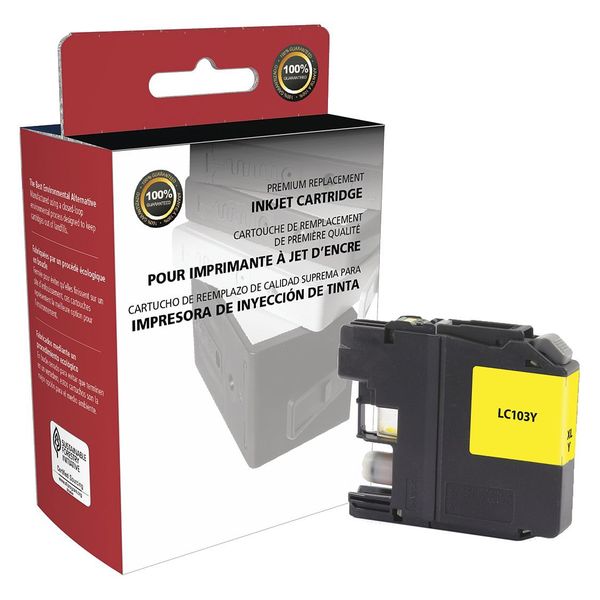 Ink Cartridge, Yellow, Remanufactured