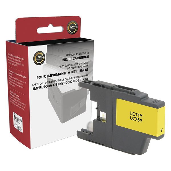 Ink Cartridge, Yellow, Remanufactured