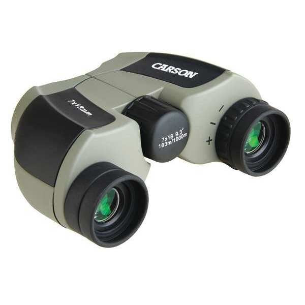 General Monocular, 7x Magnification, Porro Prism, 489 ft @ 1000 yd Field of View