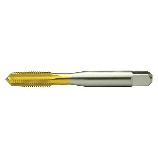 Straight Flute Hand Tap , #6-32 , Taper , 3 Flutes, UNC