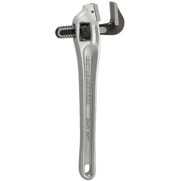 14 in L 2 in Cap. Aluminum Offset Pipe Wrench