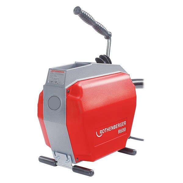 200 ft Corded Drain Cleaning Machine, 110V AC