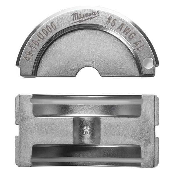 EXACT #6 Aluminum 12T U-Style Die