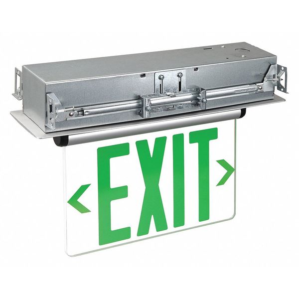 Ext Sgn, Alumin, Silvr, 14 9/16in, 3W