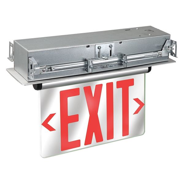 Ext Sgn, Alum, Silvr, 14 9/16in, 3W