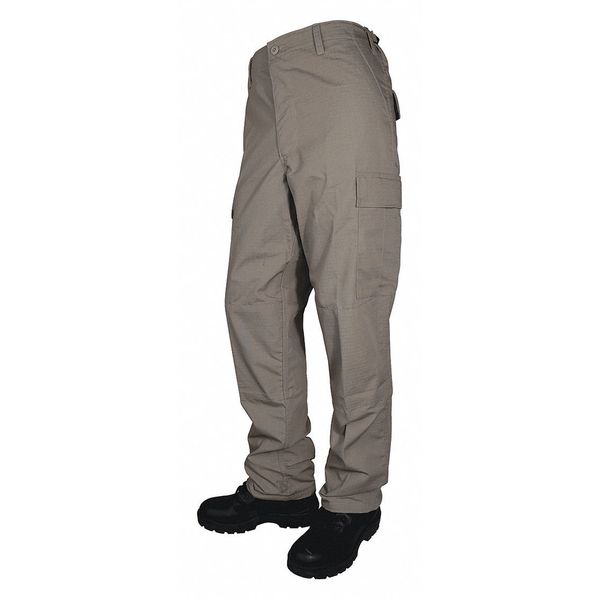 Mens Tactical Pants, Size S/28, Khaki