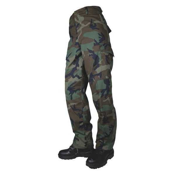 Mens Tactical Pants, Size L/40, Woodland