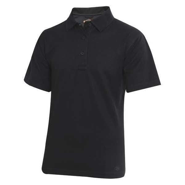 Mens Tactical Polo, Size L, Black