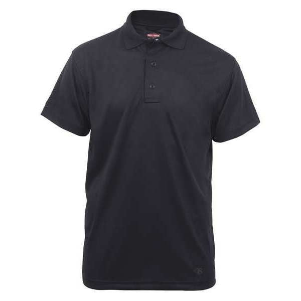 Mens Tactical Polo, Size S, Black