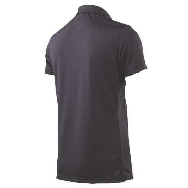 Womens Polo, Size L, Charcoal