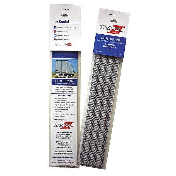 Reflective Tape, Truck/Trailer Type, PK5