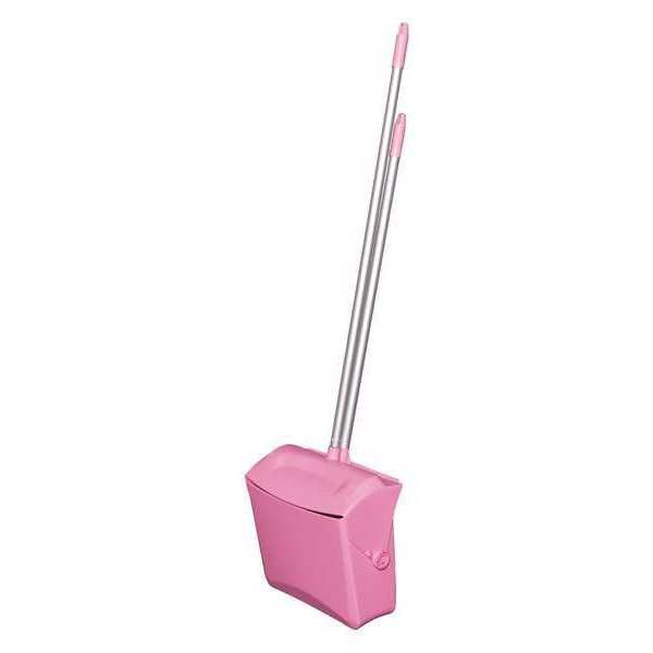 Lobby Dust Pan and Broom Set, Pink