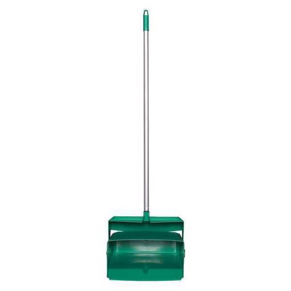 Lobby Dust Pan and Broom Set, Green