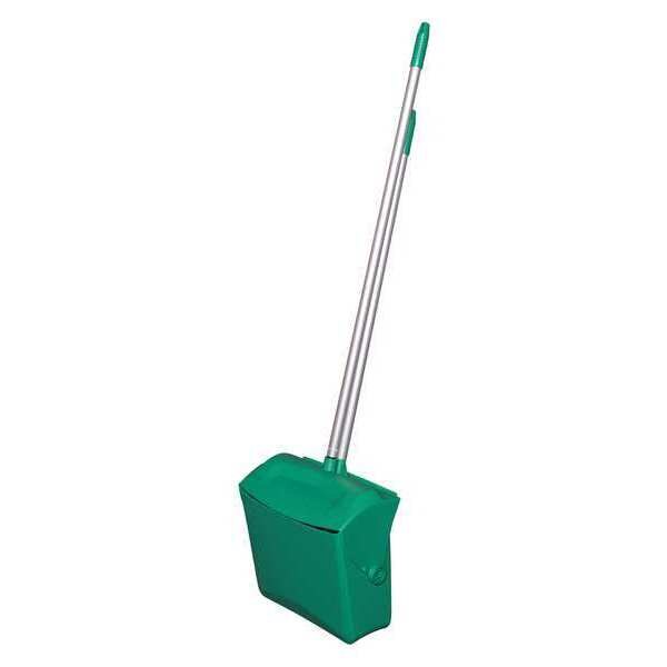 Lobby Dust Pan and Broom Set, Green