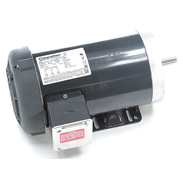 GP Motor, 2 HP, 3510V RPM, 575, 56C, TEFC