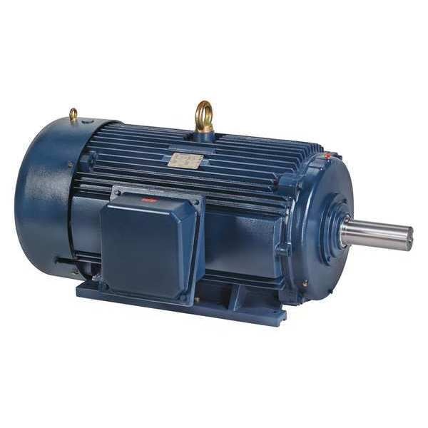 3-Phase General Purpose Motor, 350 HP, 447TS Frame, 460V AC Voltage, 1,785 Nameplate RPM