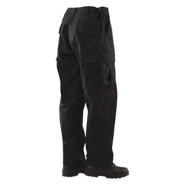 Mens Tactical Pants, Size S/XS, Black
