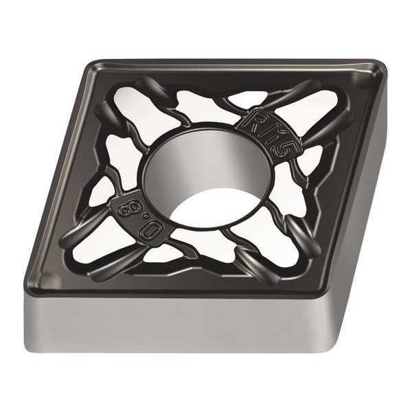 Diamond Turning Insert, Diamond, 1/2 in, CNMG, 80  Degrees, 1/32 in, Carbide