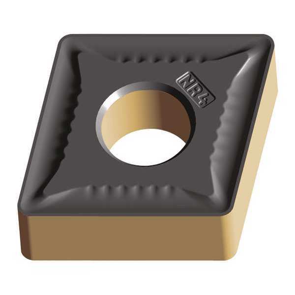 Diamond Turning Insert, Diamond, 1/2 in, CNMG, 80  Degrees, 3/64 in, Carbide