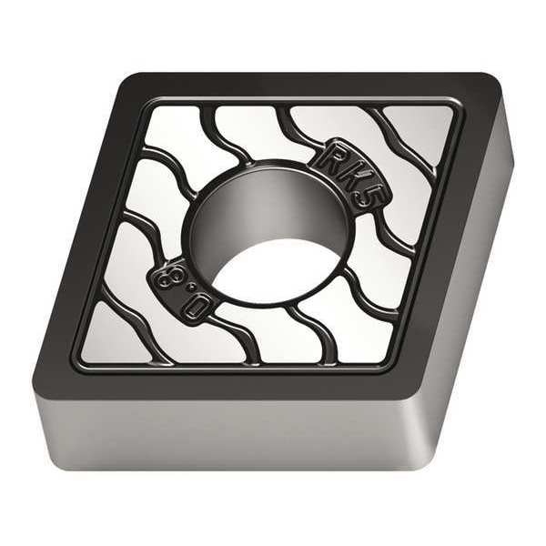 Diamond Turning Insert, Diamond, 1/2 in, CNMA, 80  Degrees, 3/64 in, Carbide