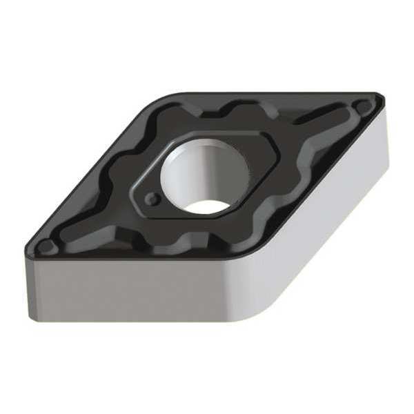 Diamond Turning Insert, Diamond, 3/8 in, DNMG, 55  Degrees, 1/32 in, Carbide