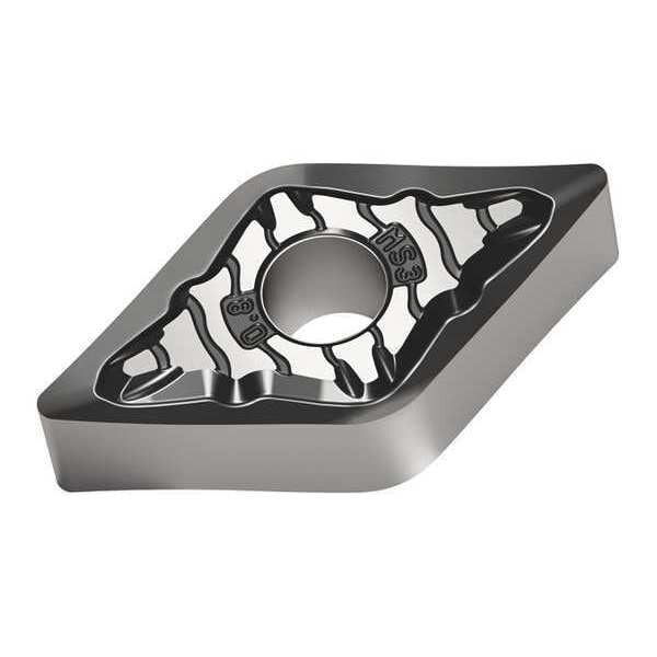 Diamond Turning Insert, Diamond, 1/2 in, DNMG, 55  Degrees, 1/32 in, Carbide